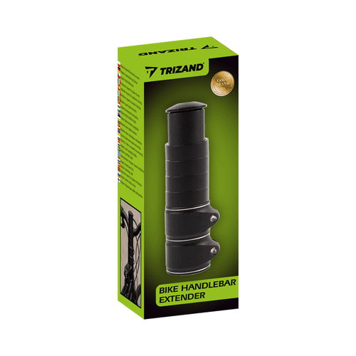 Fahrrad Lenkerverlängerung Adapter 28,6mm – Höhenverstellbar Aluminium Schwarz - Easy2sell - Deluxe