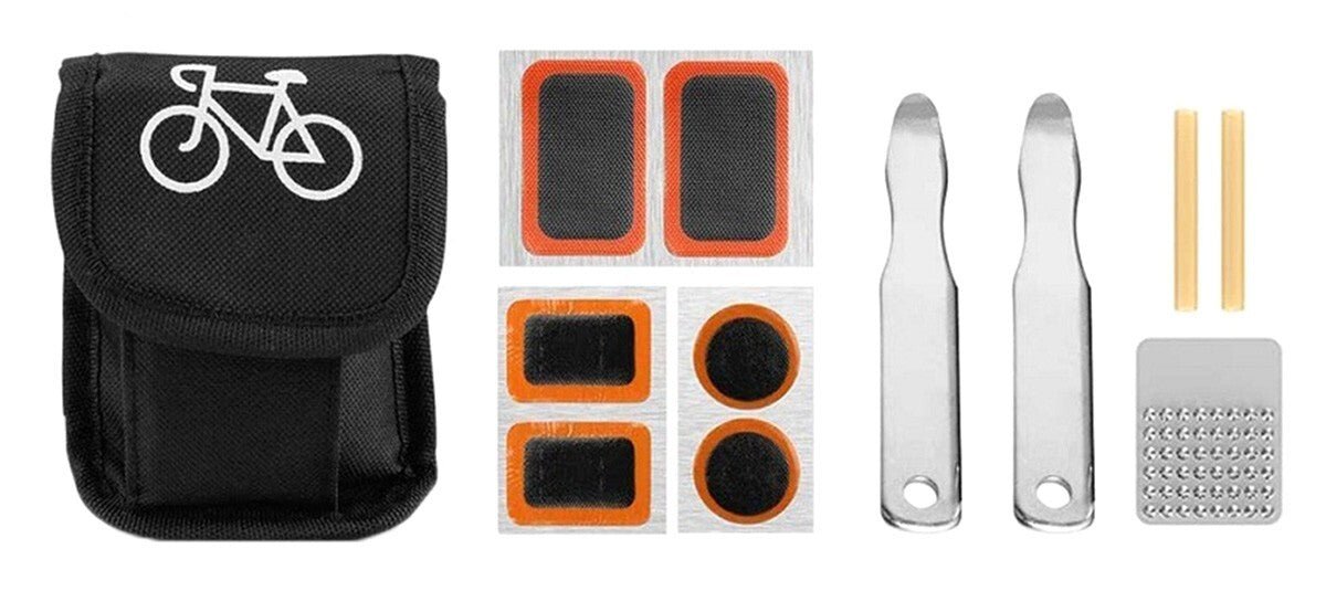 Fahrrad Multitool Set Schlauch Reparatur faltbar, Flickzeug, 13 - teilig, E - Bike - Easy2sell - Deluxe