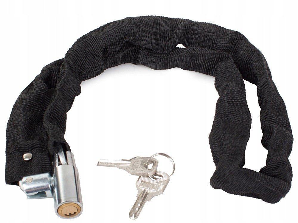 Fahrradschloss Kettenschloss Panzerschloss 80cm Fahrrad Schloss mit 2 Schlüsseln - Easy2sell - Deluxe