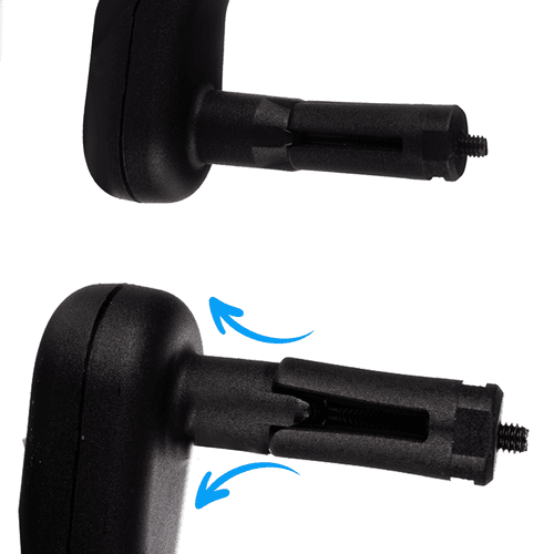 Fahrradspiegel Links – Bruchsicherer Rückspiegel Verstellbar Schwarz - Easy2sell - Deluxe