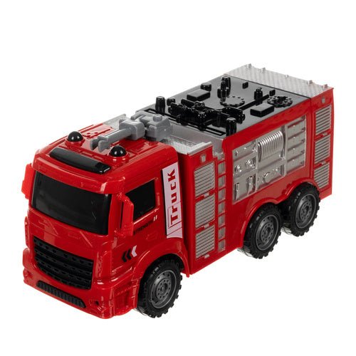 Feuerwehrauto Spielzeug Set 6 - teilig – Rettungsfahrzeuge Rot ab 3 Jahren - Easy2sell - Deluxe