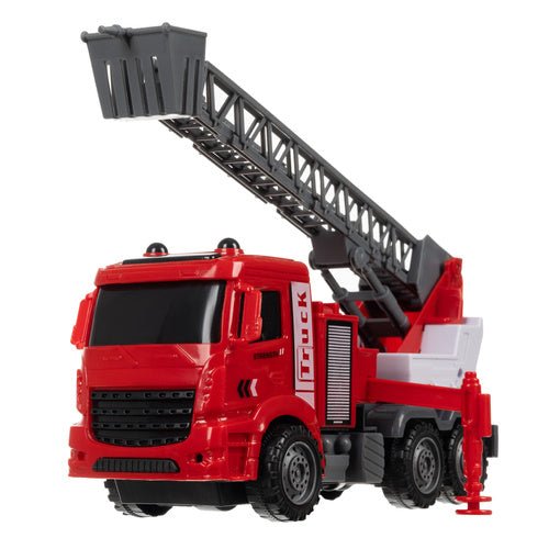 Feuerwehrauto Spielzeug Set 6 - teilig – Rettungsfahrzeuge Rot ab 3 Jahren - Easy2sell - Deluxe