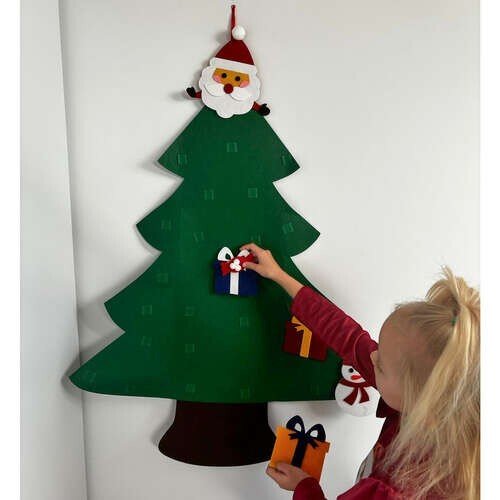 Filz Weihnachtsbaum Dekoration Selbermachen Weihnachtsbaum für Kinder Geschenk - Easy2sell - Deluxe