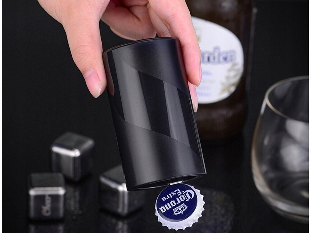 Flaschenöffner Bieröffner Automatischer Bier Flaschen Öffner einfach mit Magnet - Easy2sell - Deluxe