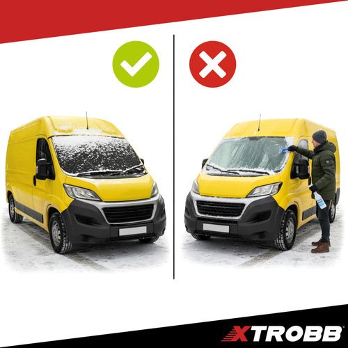 Frostschutzabdeckung für einen Bus – Xtrobb - Set - Easy2sell - Deluxe