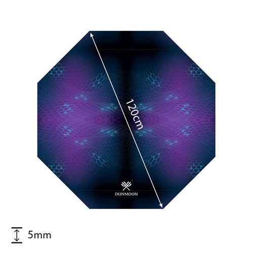 Gaming - Matte unter dem Stuhl, 8 - eckig, Dunmoon 25955 - Easy2sell - Deluxe