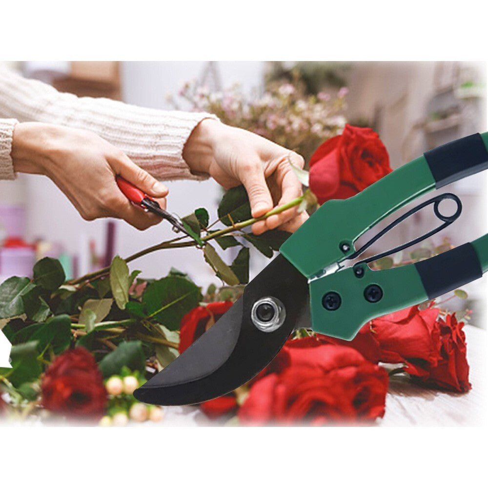 Gartenschere Rosenschere Astschere Garten Schere Blumenschere manueller Griff - Easy2sell - Deluxe