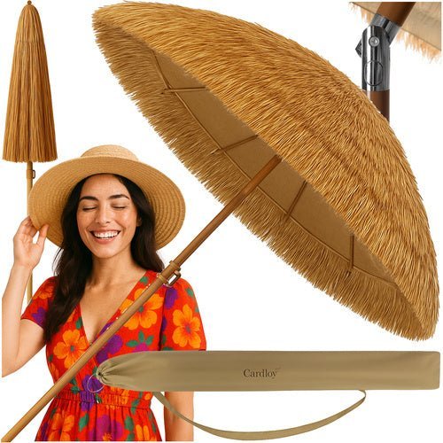 GARDLOV 25326 Hawaiianischer Garten-Sonnenschirm