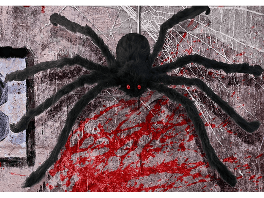 Halloween Dekoration Riesen Spinne Tarantula Plüsch Horror gruselige Deko Spinne - Easy2sell - Deluxe