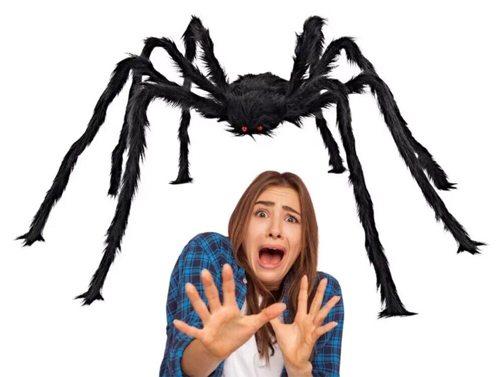 Halloween Dekoration Riesen Spinne Tarantula Plüsch Horror gruselige Deko Spinne - Easy2sell - Deluxe