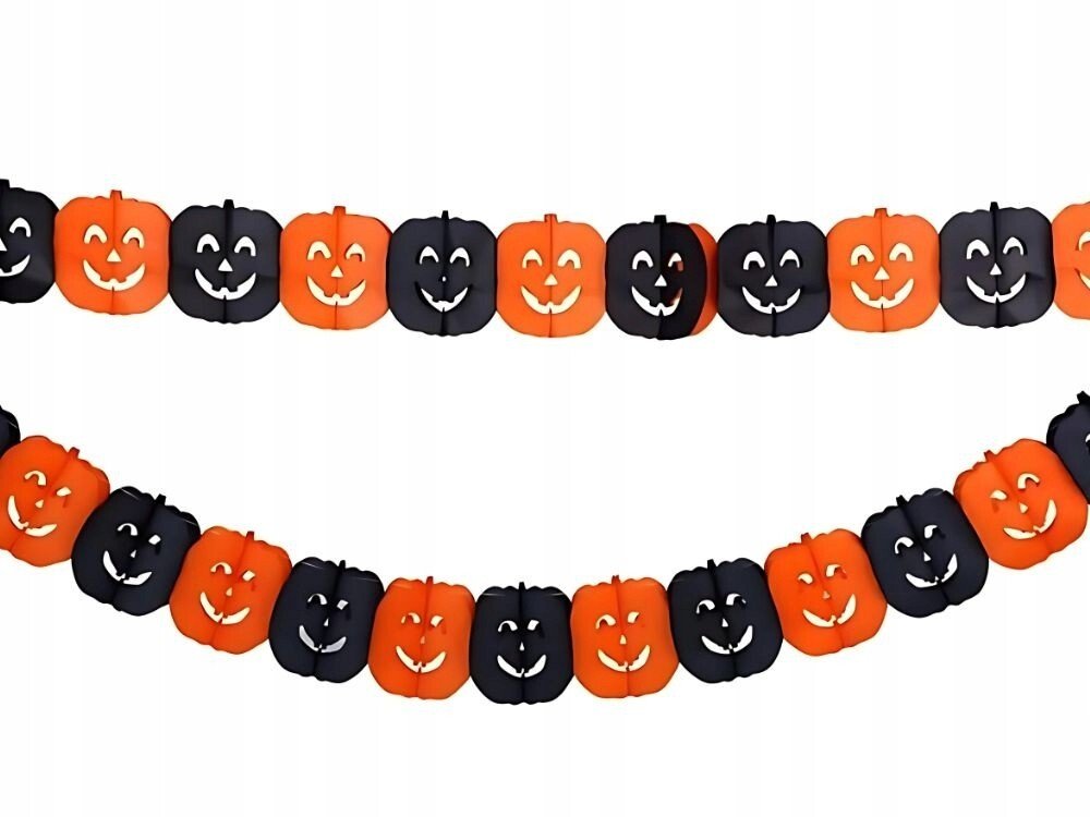Halloween Girlande mit Kürbissen & Spinnen - Easy2sell - Deluxe