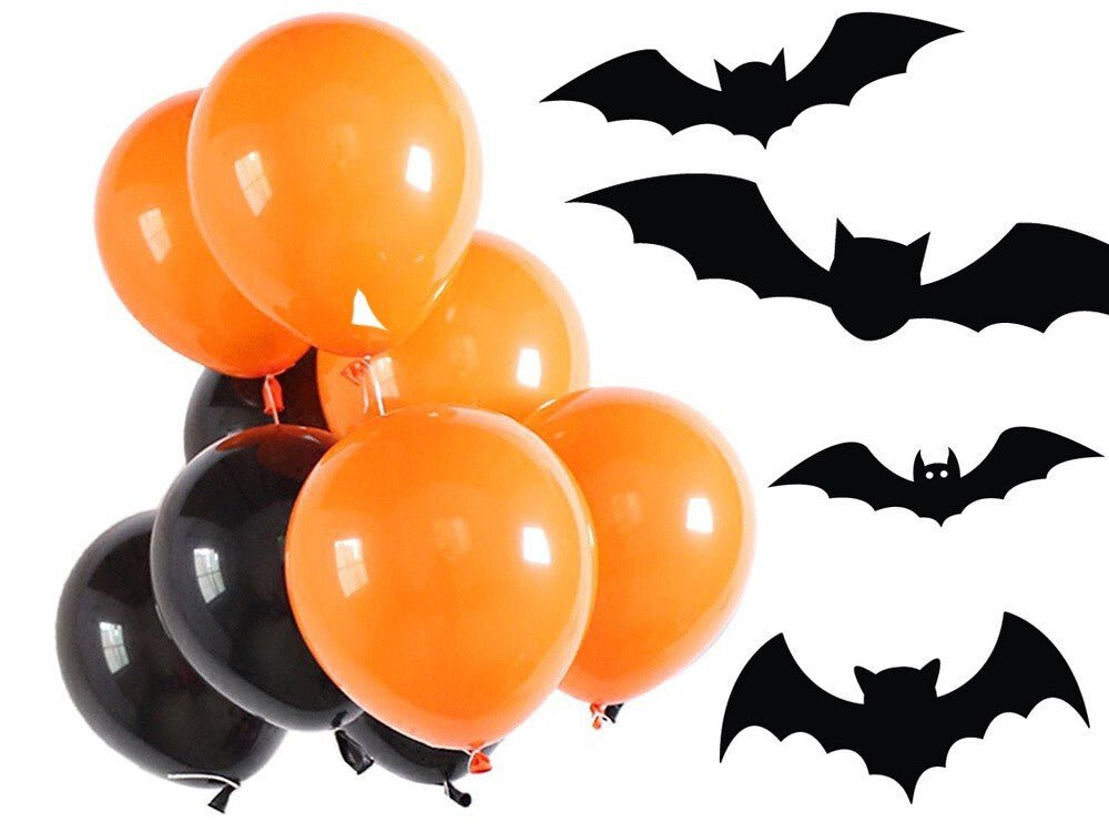 Halloween Luftballons Party Dekoration für Halloweenparty 20 Stück - Easy2sell - Deluxe