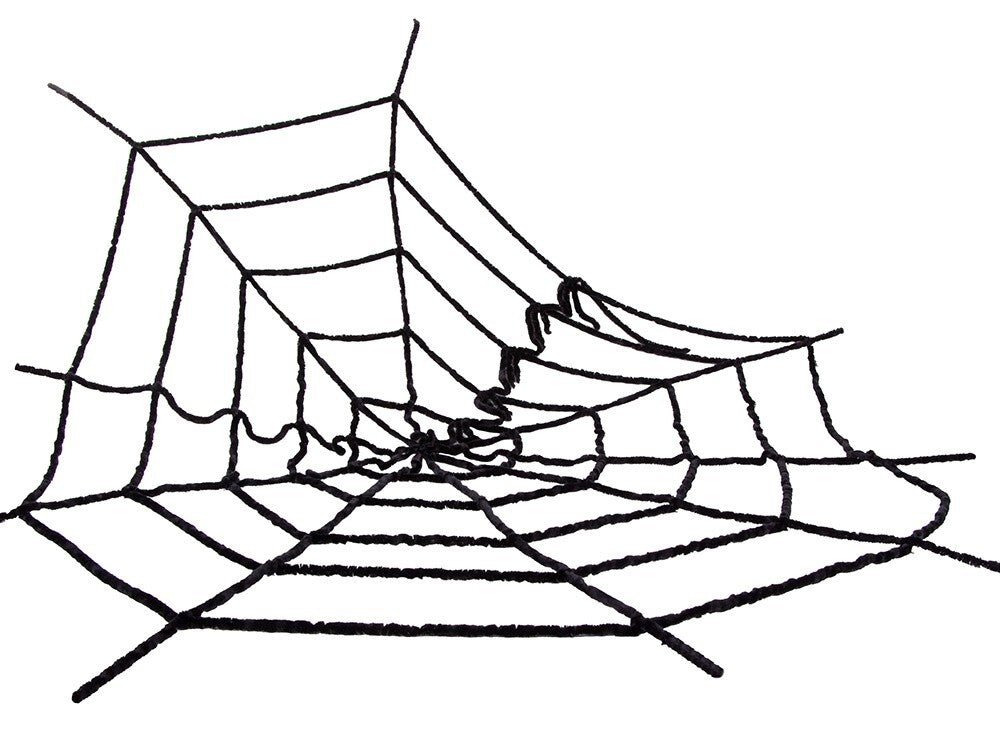Halloween Spinnennetz Spinnweben Spinnen Netz Party Horror Dekoration 90x90cm - Easy2sell - Deluxe
