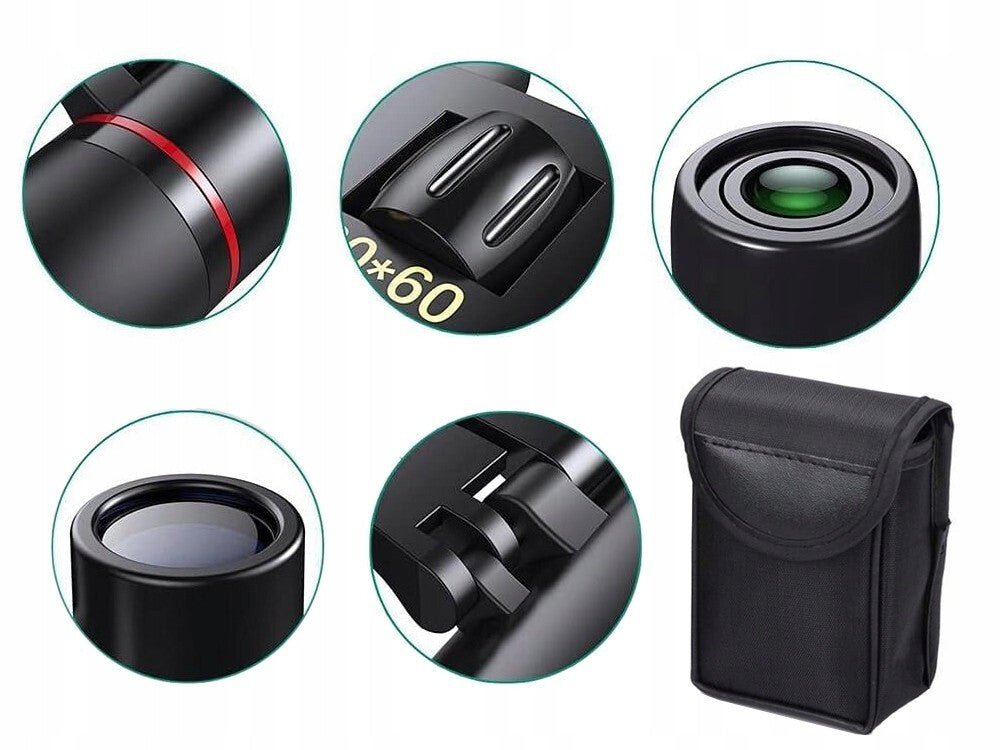 HD Fernglas 30x60 schwarz - Easy2sell - Deluxe