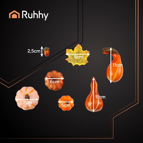 Herbstdeko - 50 Stk. Ruhhy 26571 - Easy2sell - Deluxe