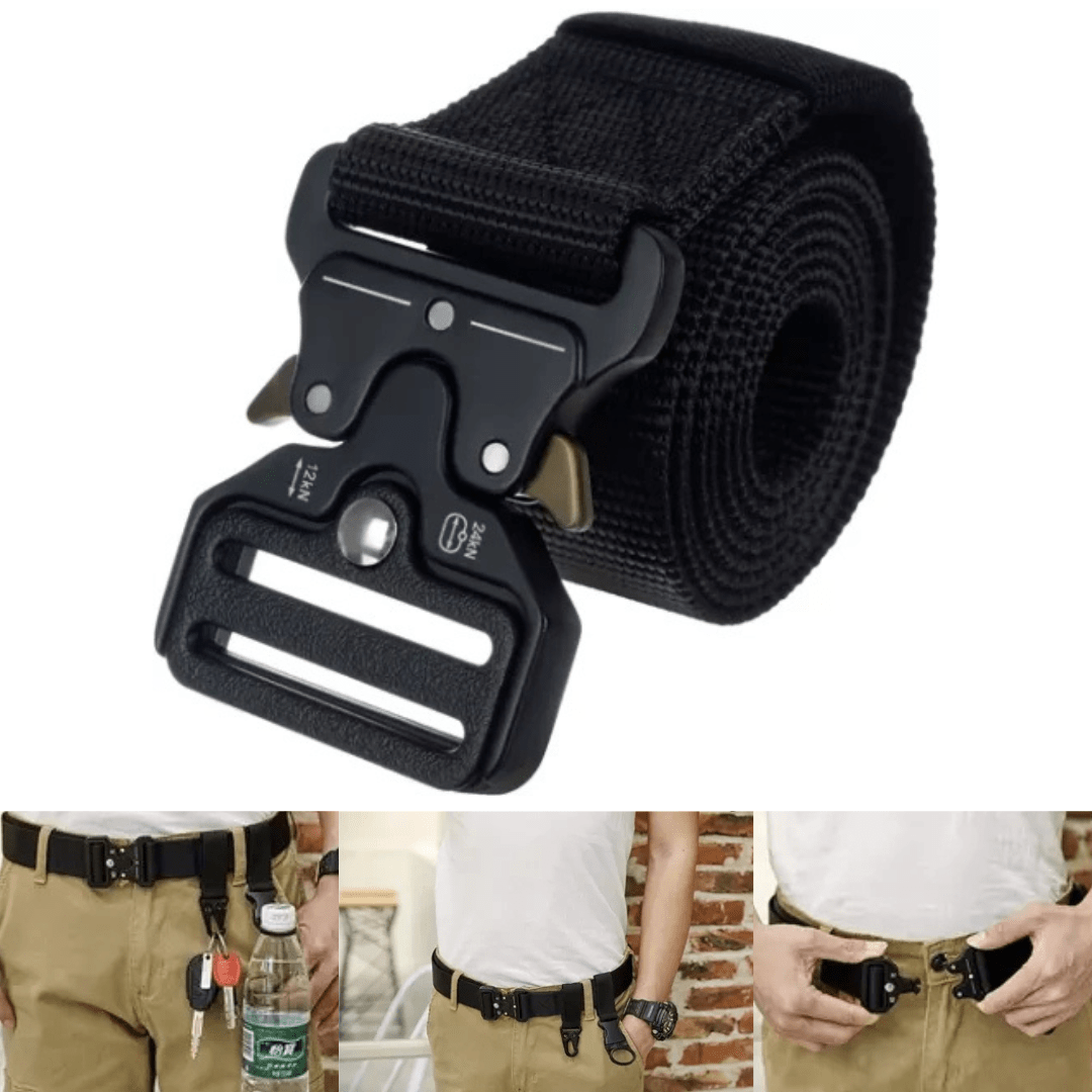 Herren Army Militär Military Gürtel Taktischer Nylon Survival Gürtel Schnalle - Easy2sell - Deluxe