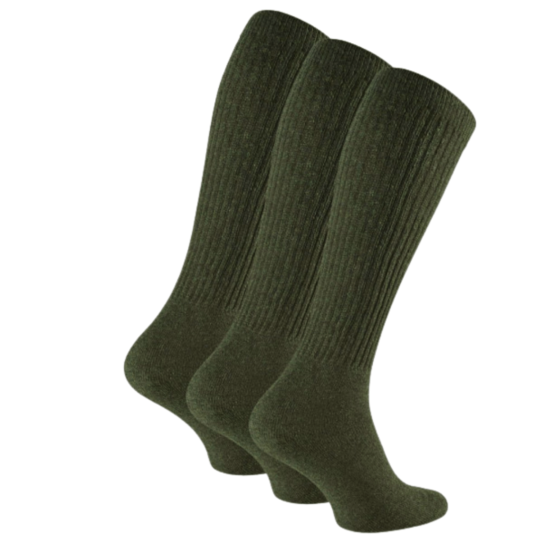 Herren Bundeswehrsocken Olivgrün 1 - 8 Paar - Easy2sell - Deluxe