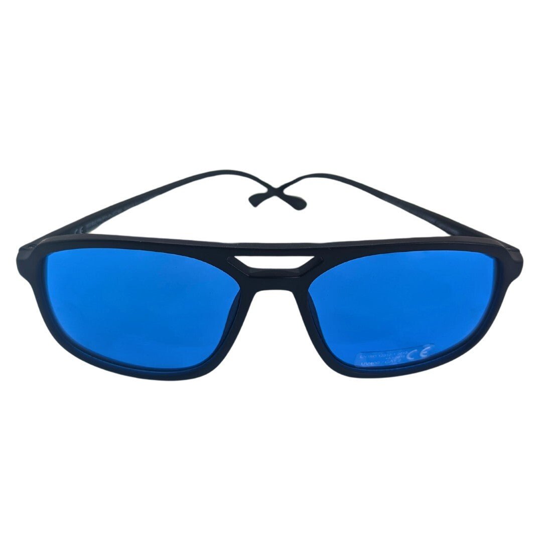Herren Sonnenbrille Polarisiert Verspiegelt Rechteckig UV400 Schutz Strand Sport - Easy2sell - Deluxe