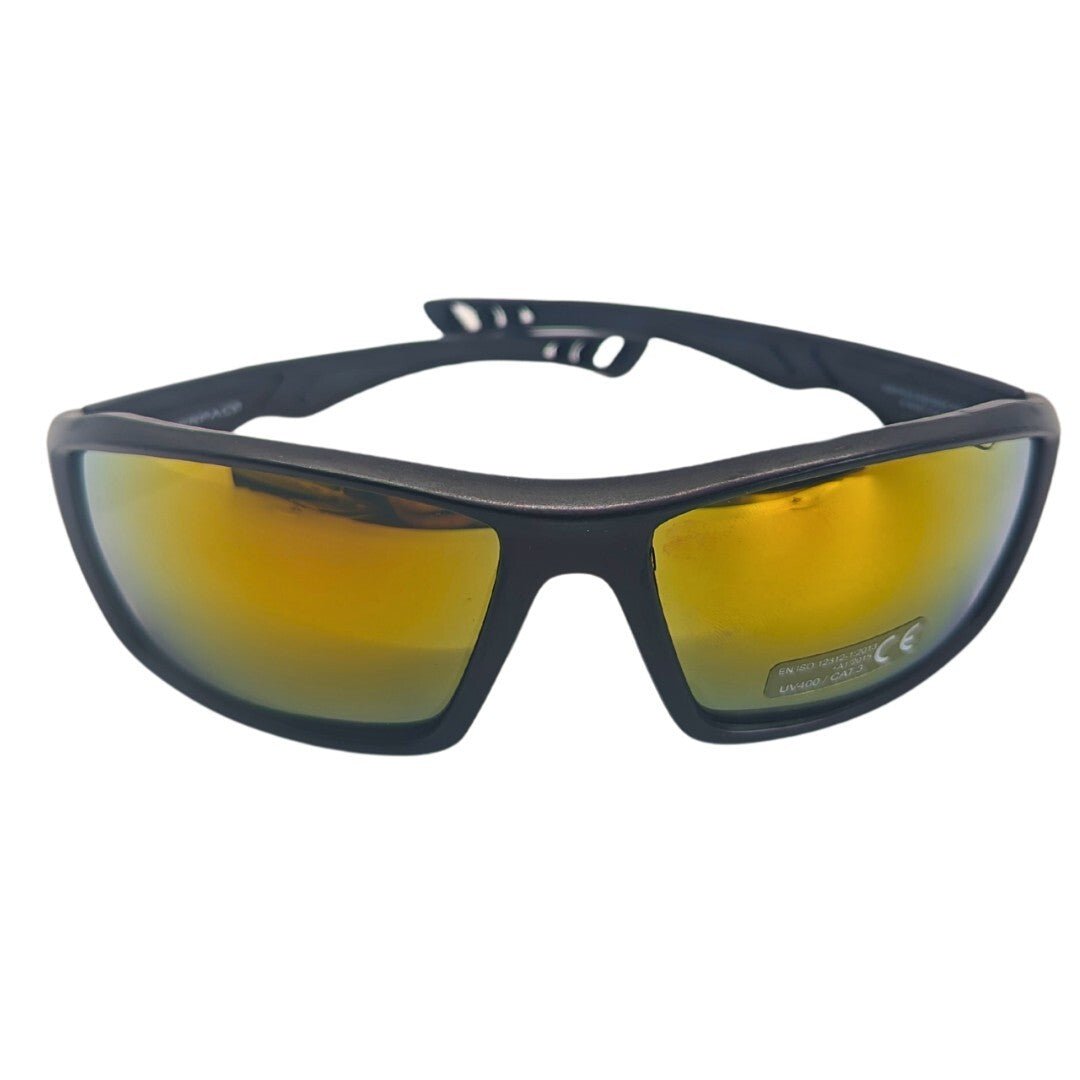 Herren Sonnenbrille Polarisiert Verspiegelt Rechteckig UV400 Schutz Strand Sport - Easy2sell - Deluxe