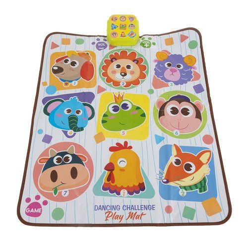 Interaktive Tanzmatte für Kinder – Musikmatte mit Tiermotiven, 82x65 cm - Easy2sell - Deluxe