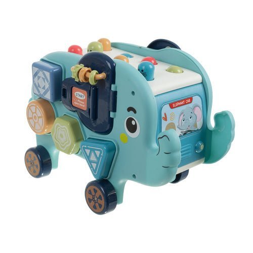 Interaktives Elefant Spielzeug – Montessori Motorikwürfel ab 18 Monaten - Easy2sell - Deluxe