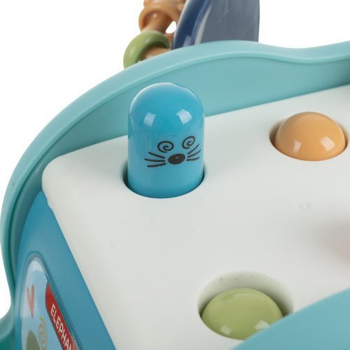 Interaktives Elefant Spielzeug – Montessori Motorikwürfel ab 18 Monaten - Easy2sell - Deluxe