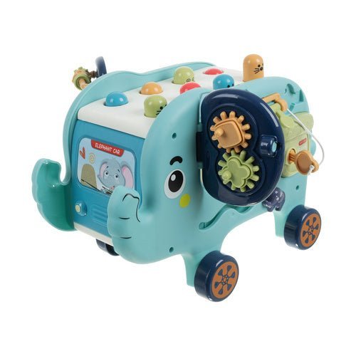 Interaktives Elefant Spielzeug – Montessori Motorikwürfel ab 18 Monaten - Easy2sell - Deluxe