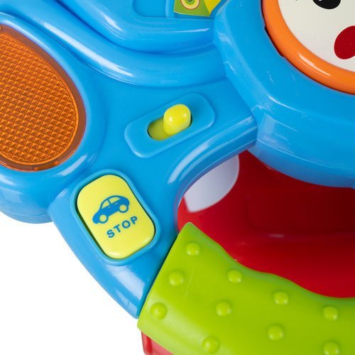 Interaktives Lenkrad Spielzeug mit Musik, LED - Projektor und Sound für Kinder - Easy2sell - Deluxe