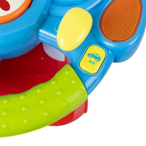 Interaktives Lenkrad Spielzeug mit Musik, LED - Projektor und Sound für Kinder - Easy2sell - Deluxe