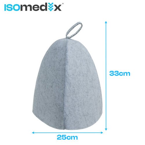 ISOmedix 26455 Saunahaube aus Filz