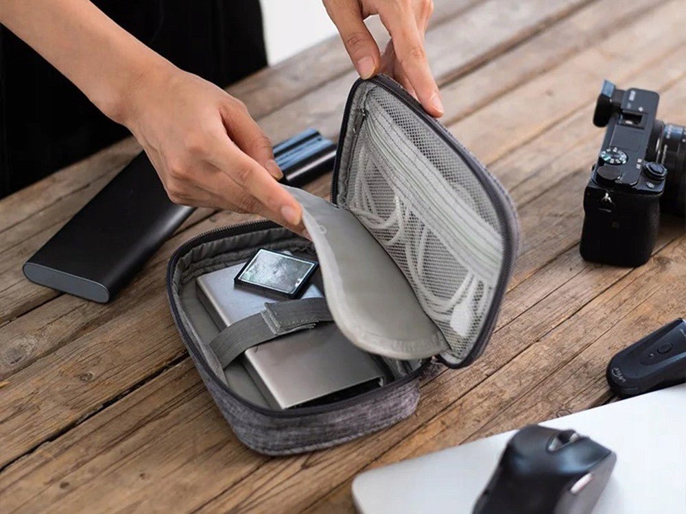 Kabel Elektronik Zubehör Reise Tasche Organizer Aufbewahrungtasche USB Netzteil - Easy2sell - Deluxe