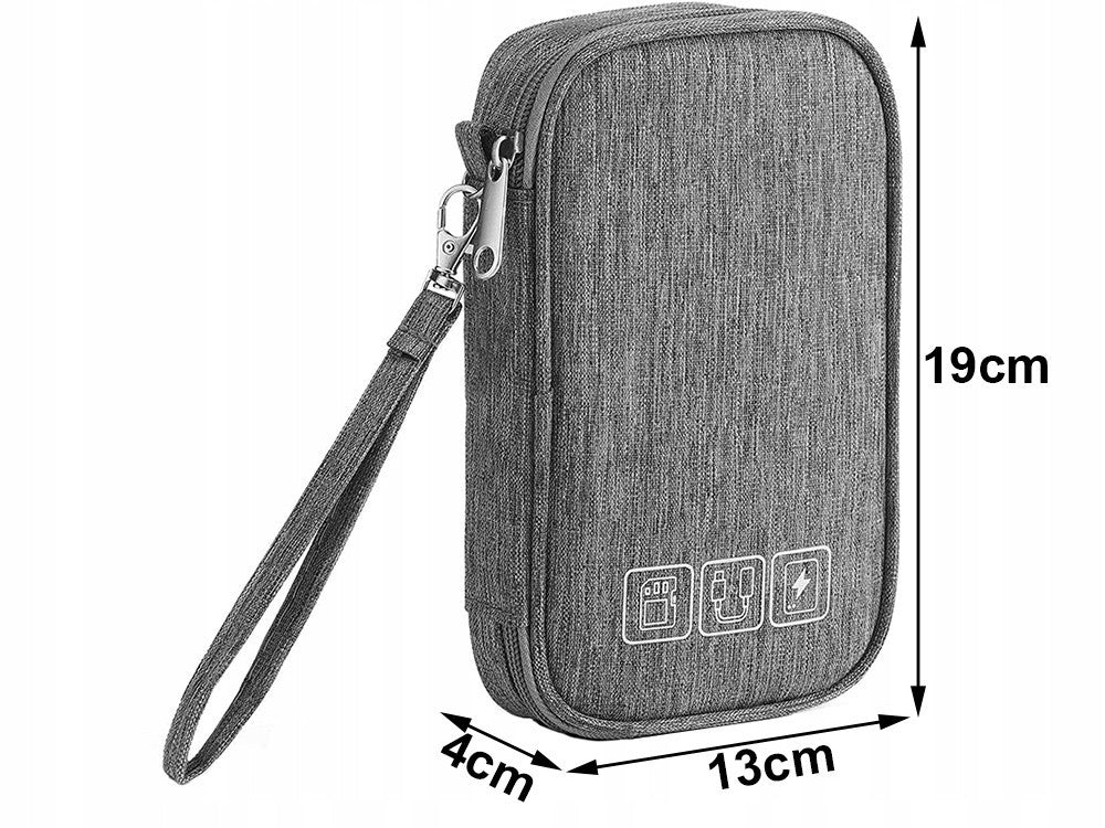 Kabel Elektronik Zubehör Reise Tasche Organizer Aufbewahrungtasche USB Netzteil - Easy2sell - Deluxe