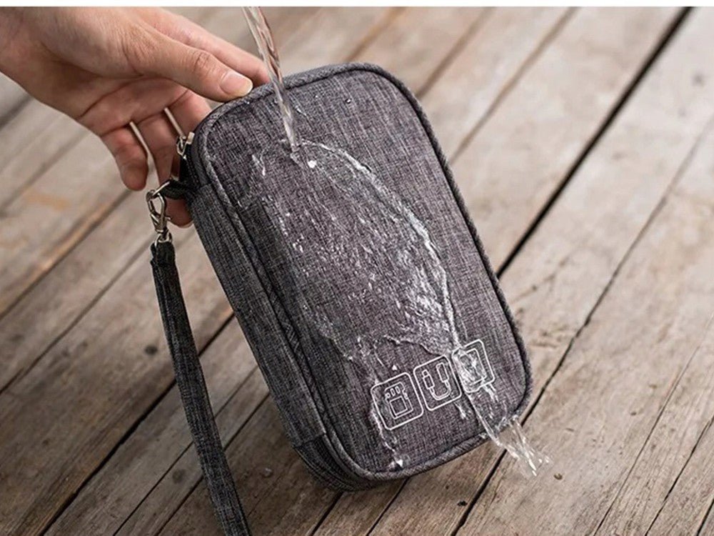 Kabel Elektronik Zubehör Reise Tasche Organizer Aufbewahrungtasche USB Netzteil - Easy2sell - Deluxe