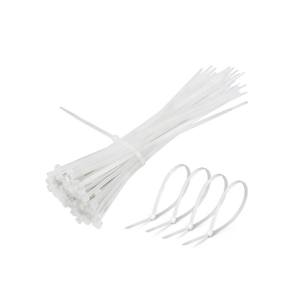 Kabelbinder Kabel Binder zur Befestigung weiß stabil Nylon 2,5x100mm 200 Stück - Easy2sell - Deluxe