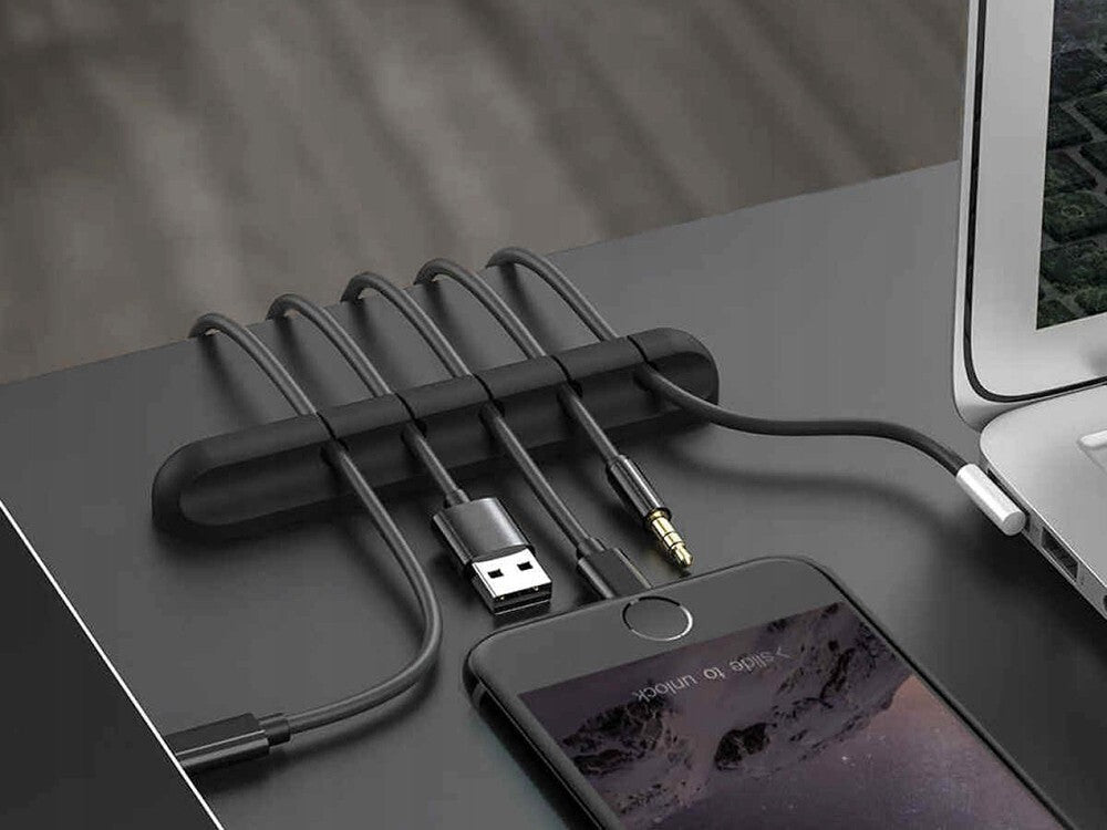 Kabelhalter Organizer PC Ladekabel Halter Schreibtisch Auto Kabel Management - Easy2sell - Deluxe