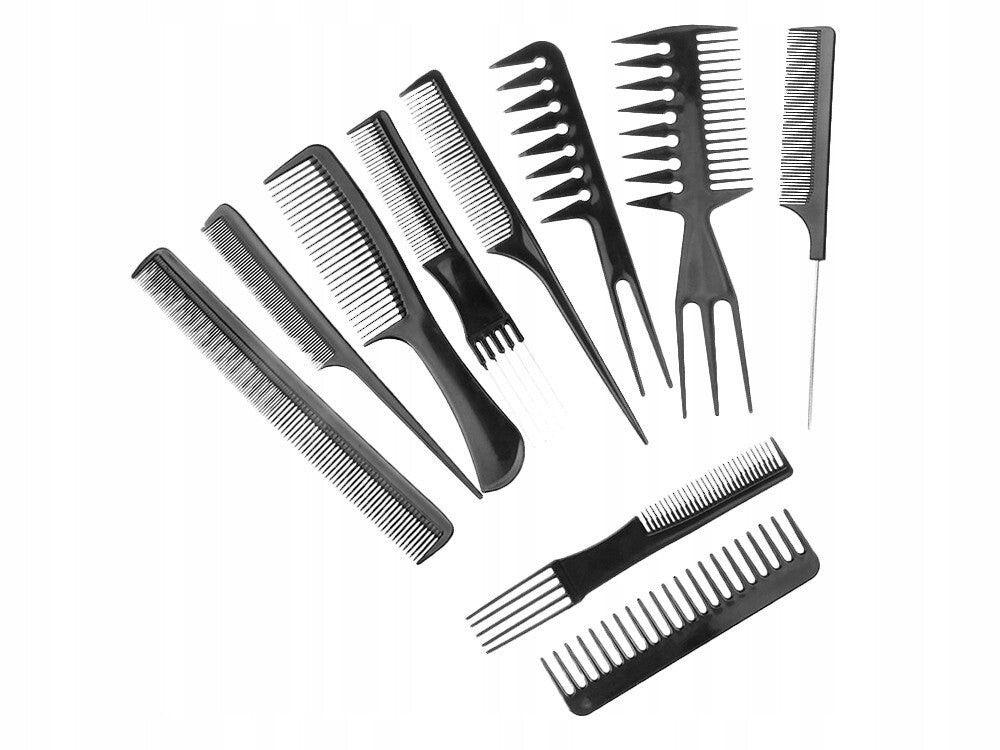 Kammset 10 - teilig für Haarstyling - Easy2sell - Deluxe