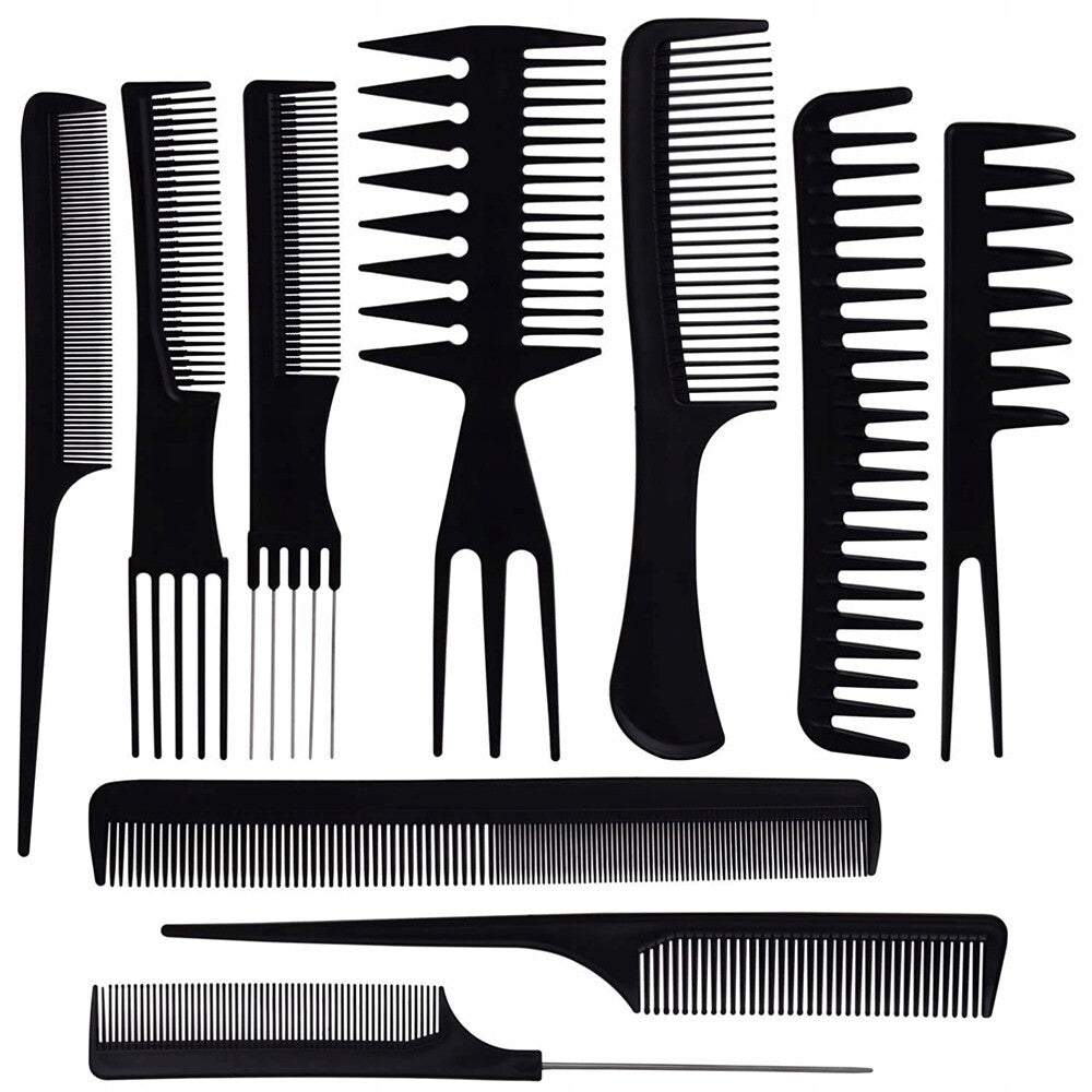 Kammset 10 - teilig für Haarstyling - Easy2sell - Deluxe
