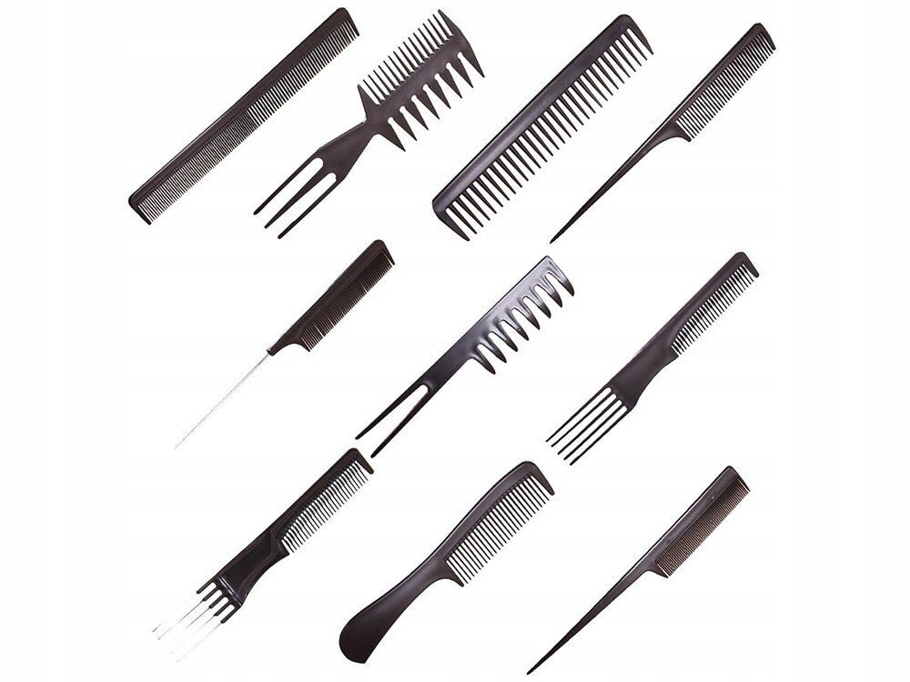 Kammset 10 - teilig für Haarstyling - Easy2sell - Deluxe