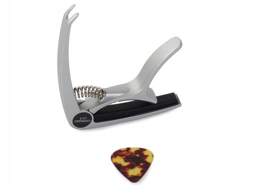 Kapodaster Metall Capodaster Capo Kapo - Akustische Elektrische Gitarre + Piks - Easy2sell - Deluxe