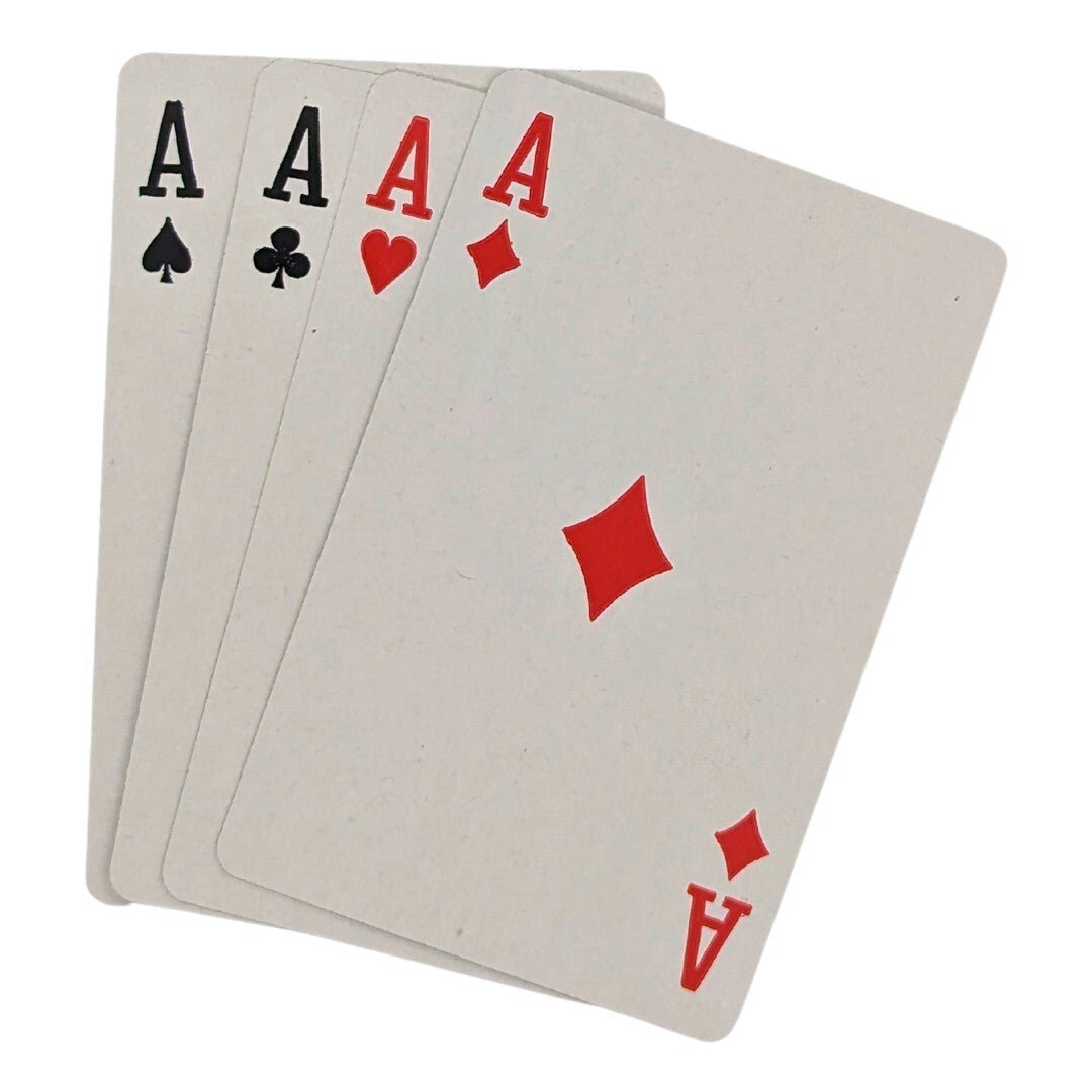 Kartenspiel Skat Poker mit 5x Würfel Spiele Set Reisen Naturholz Festivalking® - Easy2sell - Deluxe