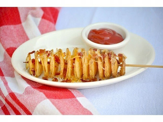 Kartoffel Spiralschneider Rot - Easy2sell - Deluxe