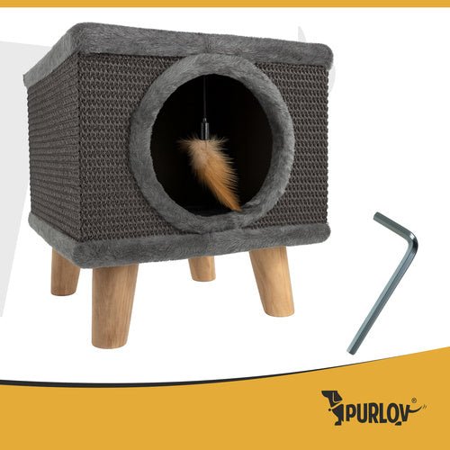 Katzenhaus mit Bett Purlov 26215 - Easy2sell - Deluxe