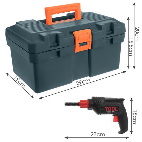 Kinderwerkzeugkasten Set 32 - teilig im Koffer mit beweglichen Teilen - Easy2sell - Deluxe