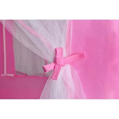 Kruzzel 23869 Kinderzelt „Schloss“, rosa