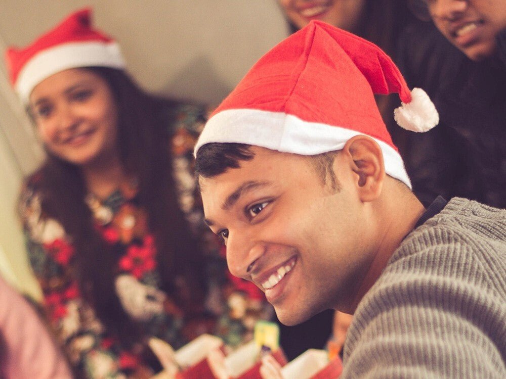 Klassische Weihnachtsmann Mütze mit Bommel - Easy2sell - Deluxe