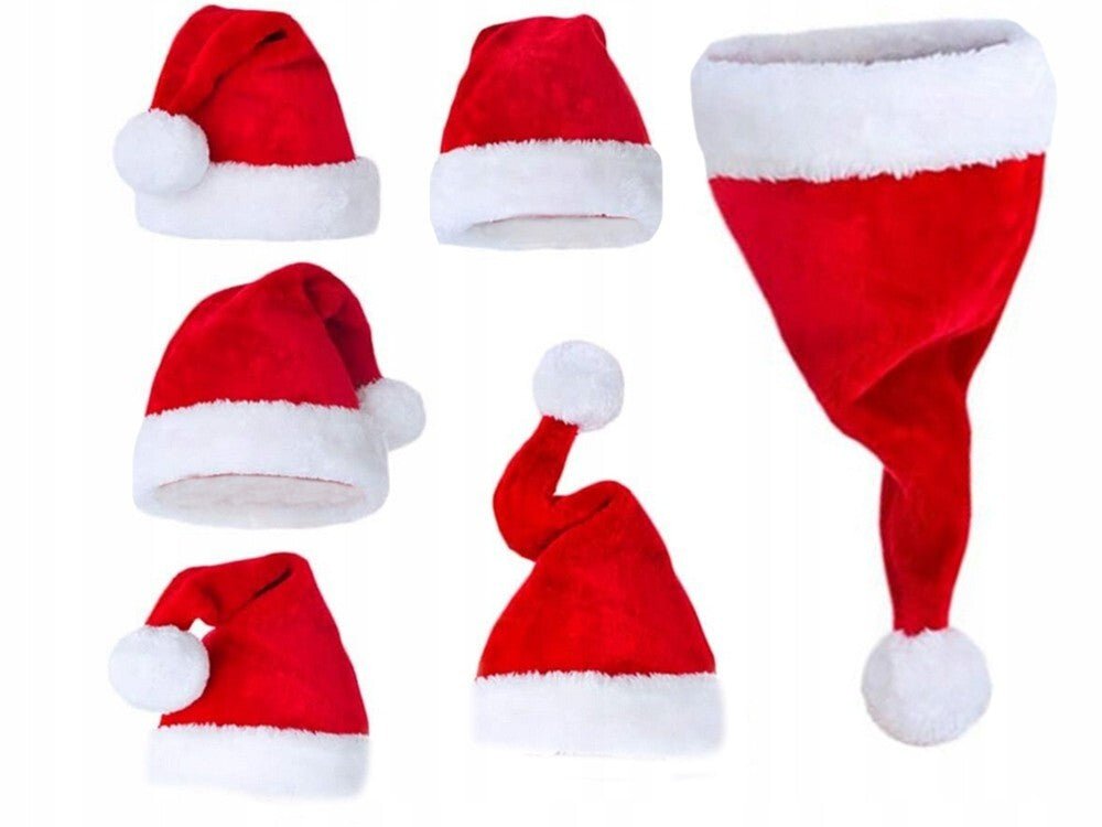 Klassische Weihnachtsmannmütze für Erwachsene - Easy2sell - Deluxe