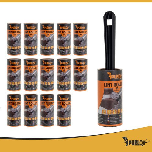 Purlov Kleiderroller - Set mit 15 Rollen 25747 ISOx