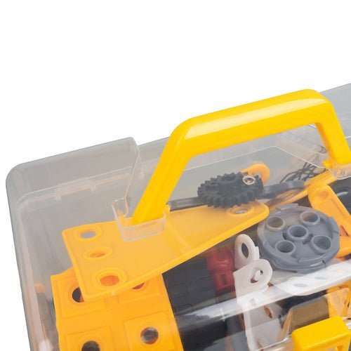 Konstruktionsspielzeug Fahrzeuge Bausatz mit Werkzeug, 100 Teile, Mehrfarbig - Easy2sell - Deluxe