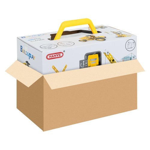 Konstruktionsspielzeug Fahrzeuge Bausatz mit Werkzeug, 100 Teile, Mehrfarbig - Easy2sell - Deluxe