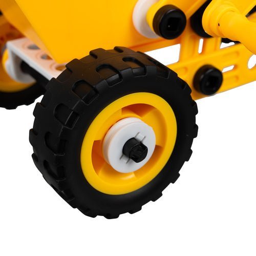 Konstruktionsspielzeug Fahrzeuge Bausatz mit Werkzeug, 100 Teile, Mehrfarbig - Easy2sell - Deluxe